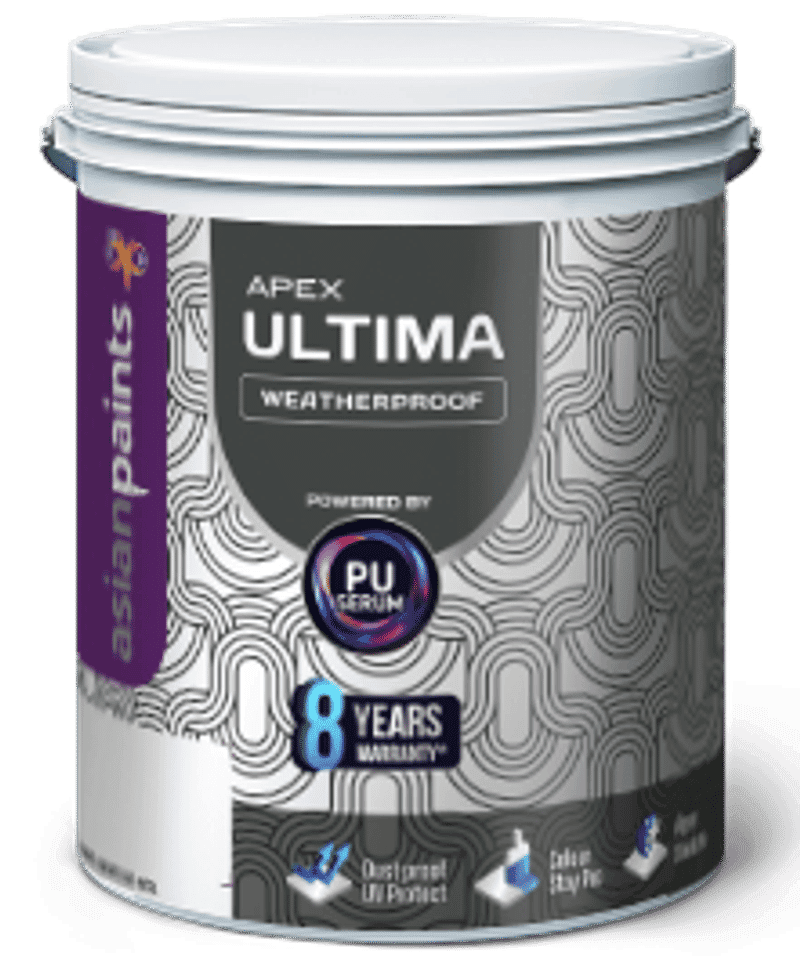 Asian Paints Apex Ultima exterior emulsion pack