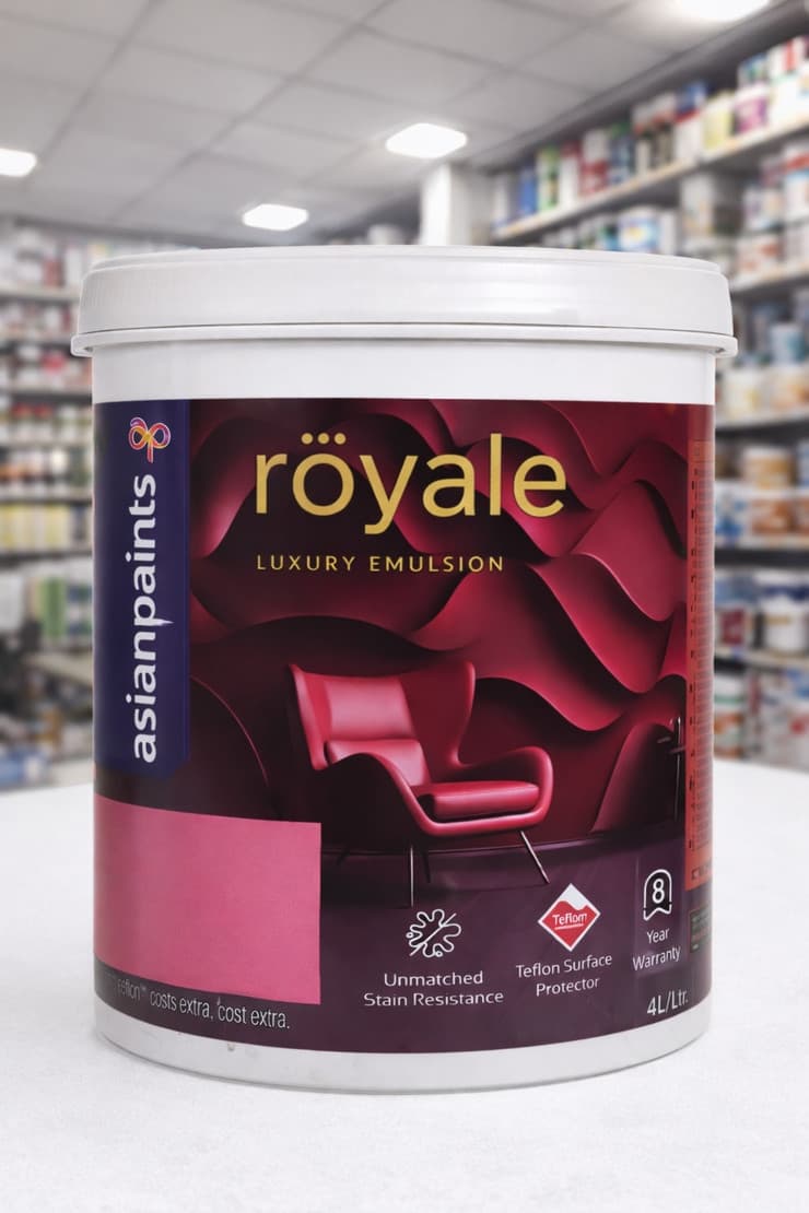 Asian Paints Royale Luxury Emulsion interior emulsion pack